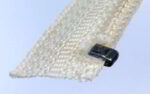 Top stop pressed with flat pliers