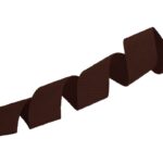PES webbing 1.2 thick 25 mm dark brown TA141