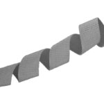 PES webbing 1.2 thick 25 mm gray TA134