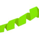 PES webbing 1.2 thick 25 mm neon green 1003
